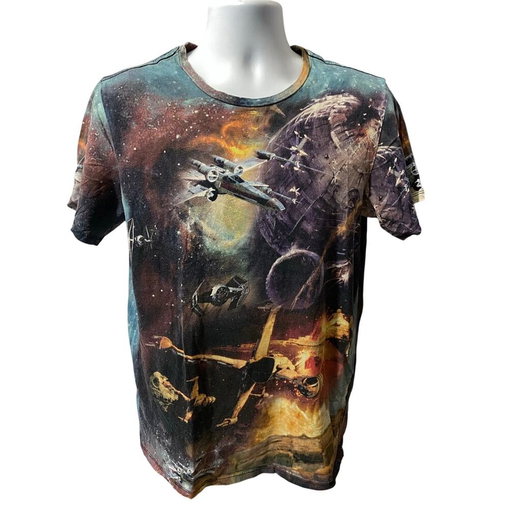 ON THE BYAS Star Wars Shirt — Mens Large Lucasfilm Graphic Tee